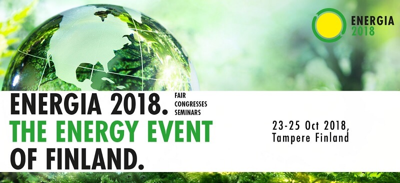 Energia 2018 gathers the fields best technology and machinery